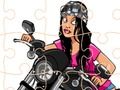 Jogo Motocicleiros loucos Jigsaw online