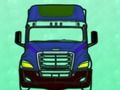 Jogo Caminhões americanos para colorir online