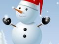 Jogo Feliz boneco de neve para colorir online