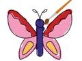 Jogo Butterfly Coloring online