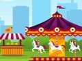Jogo Estrelas escondidas do parque de diversões  online