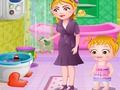 Jogo Higiene do bebê Hazel banheiro online Jogo Higiene do bebê Hazel banheiro online