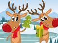 Jogo Jigsaw de veado de Natal online