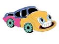 Jogo Carros engraçados: livro de colorir para crianças  online