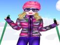 Jogo Feliz esqui Dressup  online