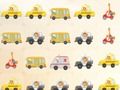 Jogo Animais dos desenhos animados em carros Match 3  online