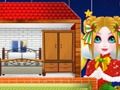 Jogo Fantoche de Natal Princesa Casa online Jogo Fantoche de Natal Princesa Casa online