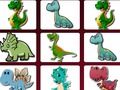 Jogo Desafio de memória de dinossauro dos desenhos animados  online