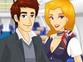 Jogo Aeromoça beijando  online