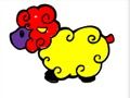 Jogo Bebê ovelhas para colorir  online