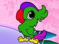 Jogo Animais fofos para colorir  online