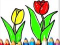 Jogo Voltar para a escola: Primavera tempo livro para colorir  online