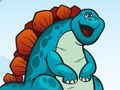 Jogo Dino colorir luxo online