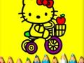 Jogo De volta à escola: Sweet Kitty Coloring  online