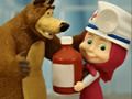 Jogo Menina e urso diversão tempo  online