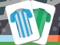 Jogo Memória de camisa de futebol  online
