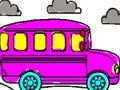 Jogo Livro de colorir de ônibus escolar  online