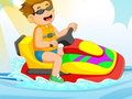 Jogo Diversão de verão no jet ski  online