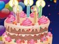 Jogo Puzzle de bolo de aniversário  online