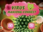 Jogo Conexão Mahjong com Vírus  online