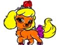 Jogo Princesa de animais de estimação para colorir online
