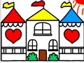 Jogo Livro de colorir volta às aulas DOLLHOUSE  online