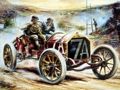 Jogo Pintura carros antigos quebra-cabeças 2  online