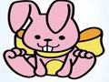 Jogo Livro de coelho para colorir online