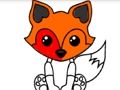 Jogo Livro para colorir da raposa online