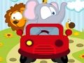 Jogo Diferença de passeio de animal engraçado  online