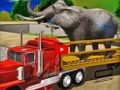 Jogo Transporte de caminhão de simulador de animais 2020 online