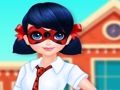 Jogo Menina pontilhada de volta à escola  online