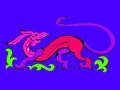 Jogo Colorir dragões chineses  online