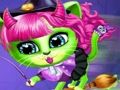 Jogo Salão de Halloween para mascotes assustador  online