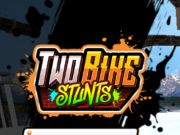 Jogo Duas acrobacias de bicicleta  online