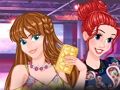 Jogo Destaque para dicas de moda de princesas e irmãs  online