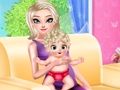 Jogo Princesa Elsa Baby Born  online