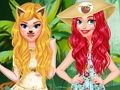 Jogo Viagem das meninas da princesa para a Amazônia  online