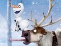 Jogo Os quebra-cabeças de Natal de Olaf  online