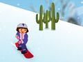 Jogo Dora Snow patins  online