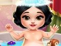 Jogo Banho de bebê branco de neve online Jogo Banho de bebê branco de neve online