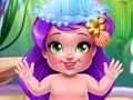 Jogo Banho Sereia Bebé online Jogo Banho Sereia Bebé online