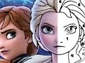 Jogo Cor por número com Frozen II  online