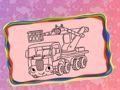 Jogo Colorir Caminhões Engraçados  online