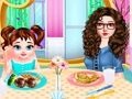 Jogo Cuidados com o estômago do bebê Taylor  online