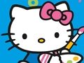 Jogo Cor por número com Hello Kitty  online