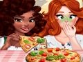 Jogo Desafio de Pizza Vegetariana  online