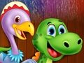 Jogo Livros para colorir de dinossauros  online