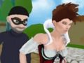 Jogo Princess Subway Run - Wild Rush vs Robber online