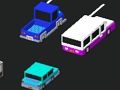Jogo Rodovia de carros cúbicos  online